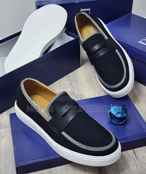Dior Black/Brown Shoes/Loafers Oso 6e