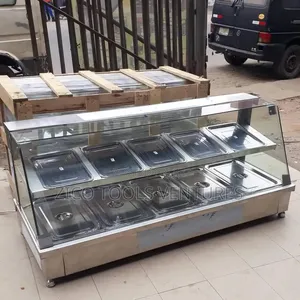 10-plate Food Warmer Display.