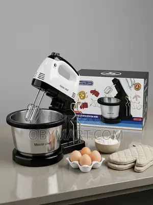 Crown Star Master Chef Hand Mixer With Rotating Bowl