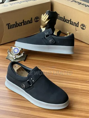 Black/Brown Timberland Loafers /Sandal Oso 64