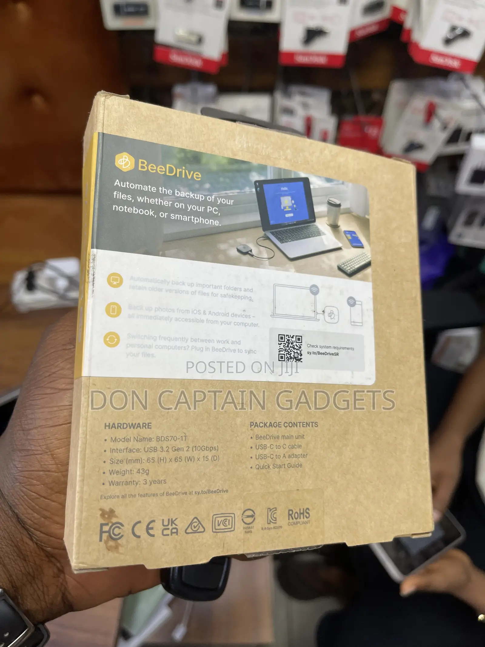 Synology Beedriver 1tb Data Keeper