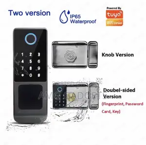 Outdoor Smart Water Proof Fingerprint Biometric Gate Lock