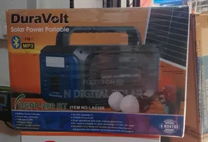 Duravolt Solar Power Portable Generator 200w