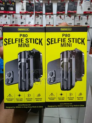 Remax P80 Mini Pocket Selfie Stick Tripod With Bluetooth Remote
