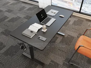 1.6 Meter Black Electric Standing Desk