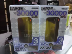 Remax - Fp-22 30000mah Pilot Series Pd+Qc Fast Charging Power Bank