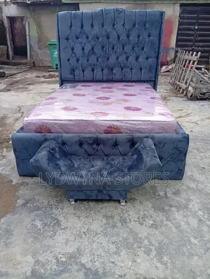 Aesthetic Outstanding Satisfactory 41⁄2by6 Button Bedframe