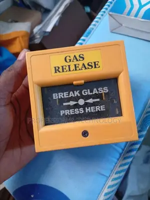 Gas Release Break Glass Emergency Switch