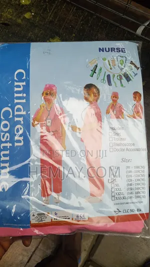 Nurse Constume for Children Career Day ( Available for All Ages)