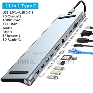 11 in 1 Type C Multiple Dockstation