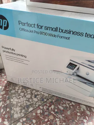 Hp Officejet Pro 9730 Wide Format All-in-One