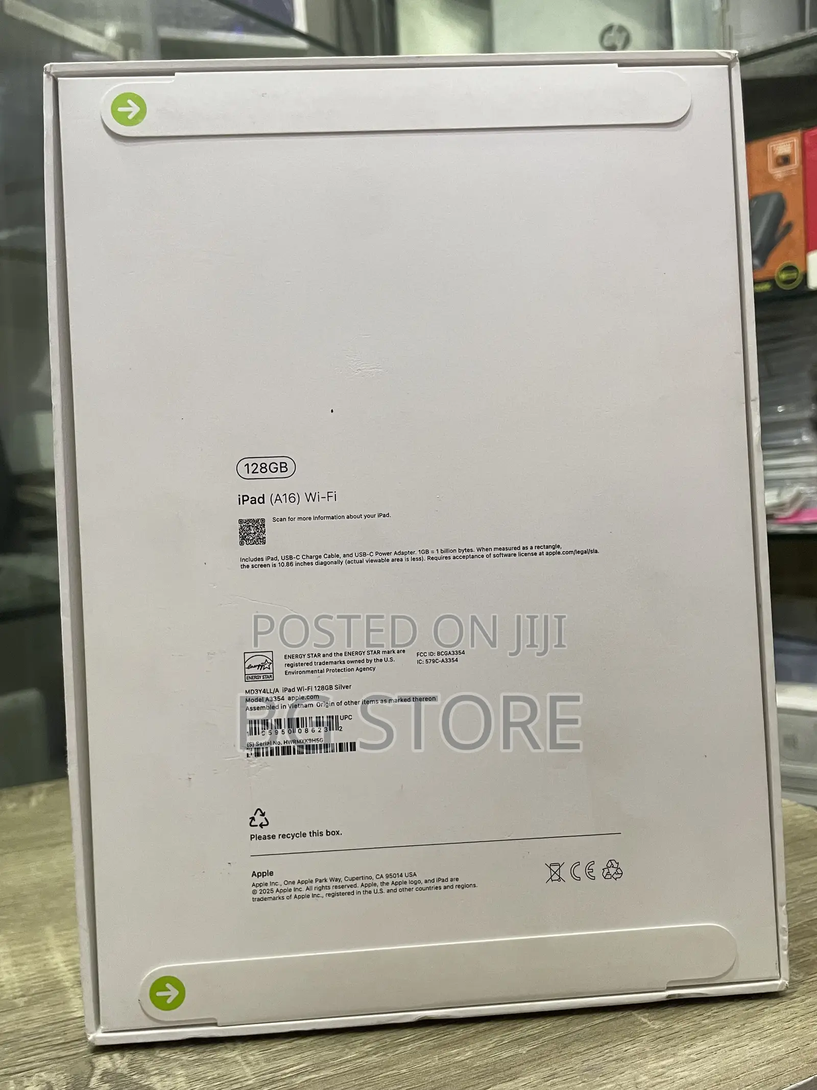 New Apple iPad (2025) 128 GB Blue
