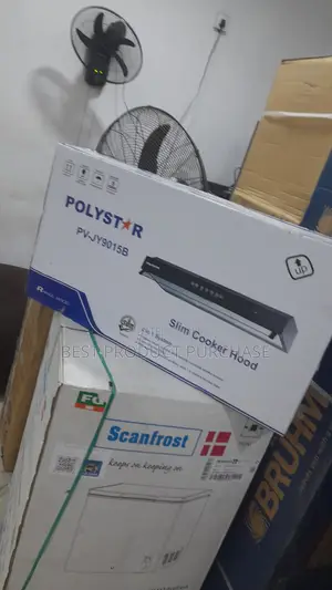 Powerful 3-Speed Polystar Cooker Hood