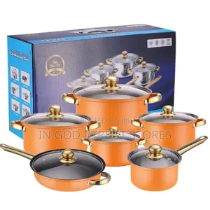 Colorful High Quality 6-Piece Stainless Steel