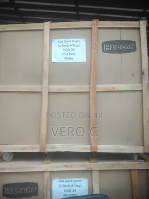 Hubert 2 Deck 4 Trays Gas Oven Available for Pickup and Delivery.