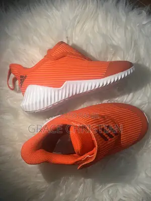Adidas Kids Slip-on Sneakers – Bright Orange