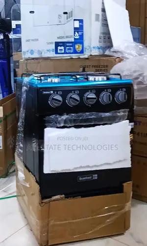Scanfrost Domestic Gas Cooker 4 Burners