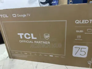TCL 75" Qled Smart Tv – Cinema Experience at Home