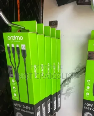 Oraimo60w Fastcharging Typec Cable 1.5m Longdurable Usbc Charger Wire