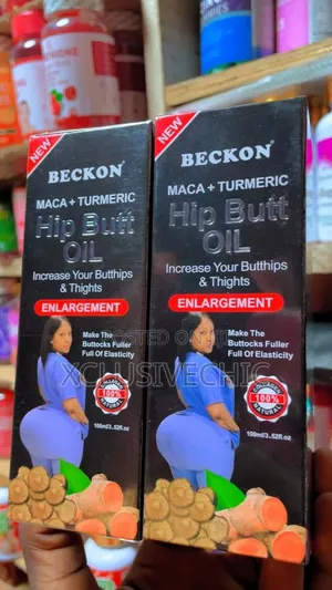 Beckon Maca + Turmeric Hip Butt Oil 100ml