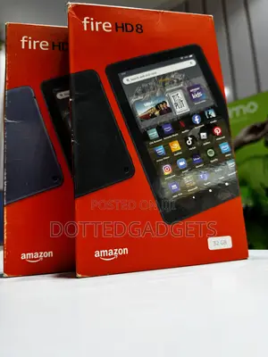 New Amazon Fire HD 8 32 GB Black
