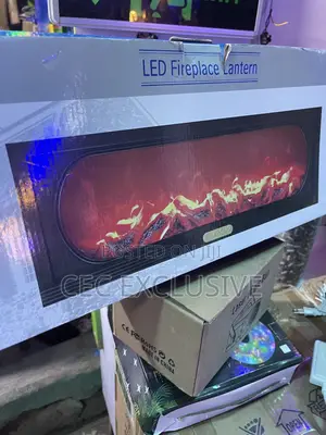 Led Fireplace Lantern