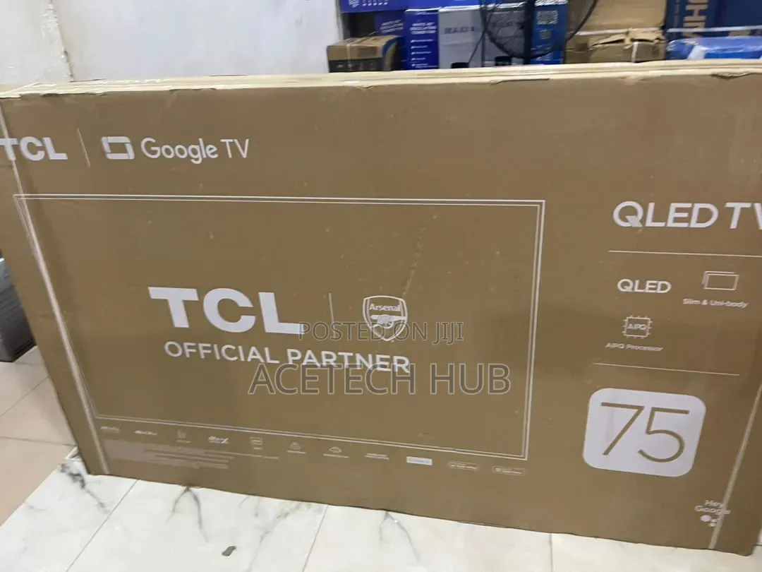 Large Screen TCL 75 Inches Smart Tv