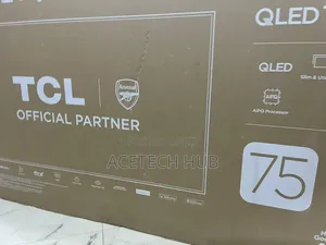 TCL 75" Google Smart Tv Available