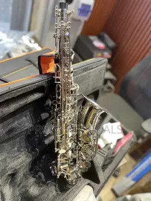 Professional Yamaha Silver Alto Saxophone