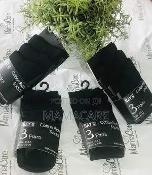 Bay 6 Cotton Rich 3 Pairs Socks