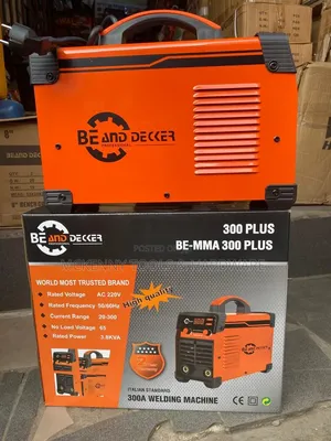 Be and Decker Be-Mma 300 Plus Inverter Welding Machine