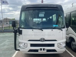 New Toyota Coaster 2025 White