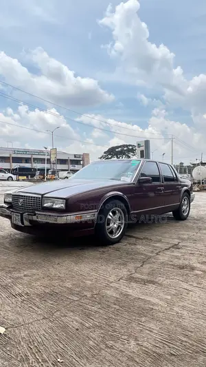 Cadillac Deville 1989 Burgundy