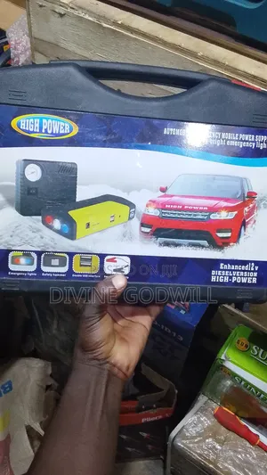 Tyre Pump and Battery Jumper