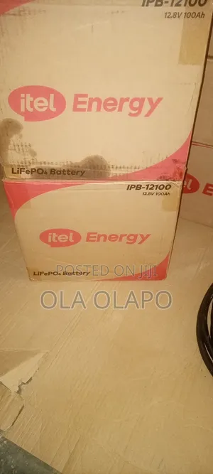 New Itel12.8v 100ah Lithium Lifepo4 Battery (1280wh) for 12v Inverters