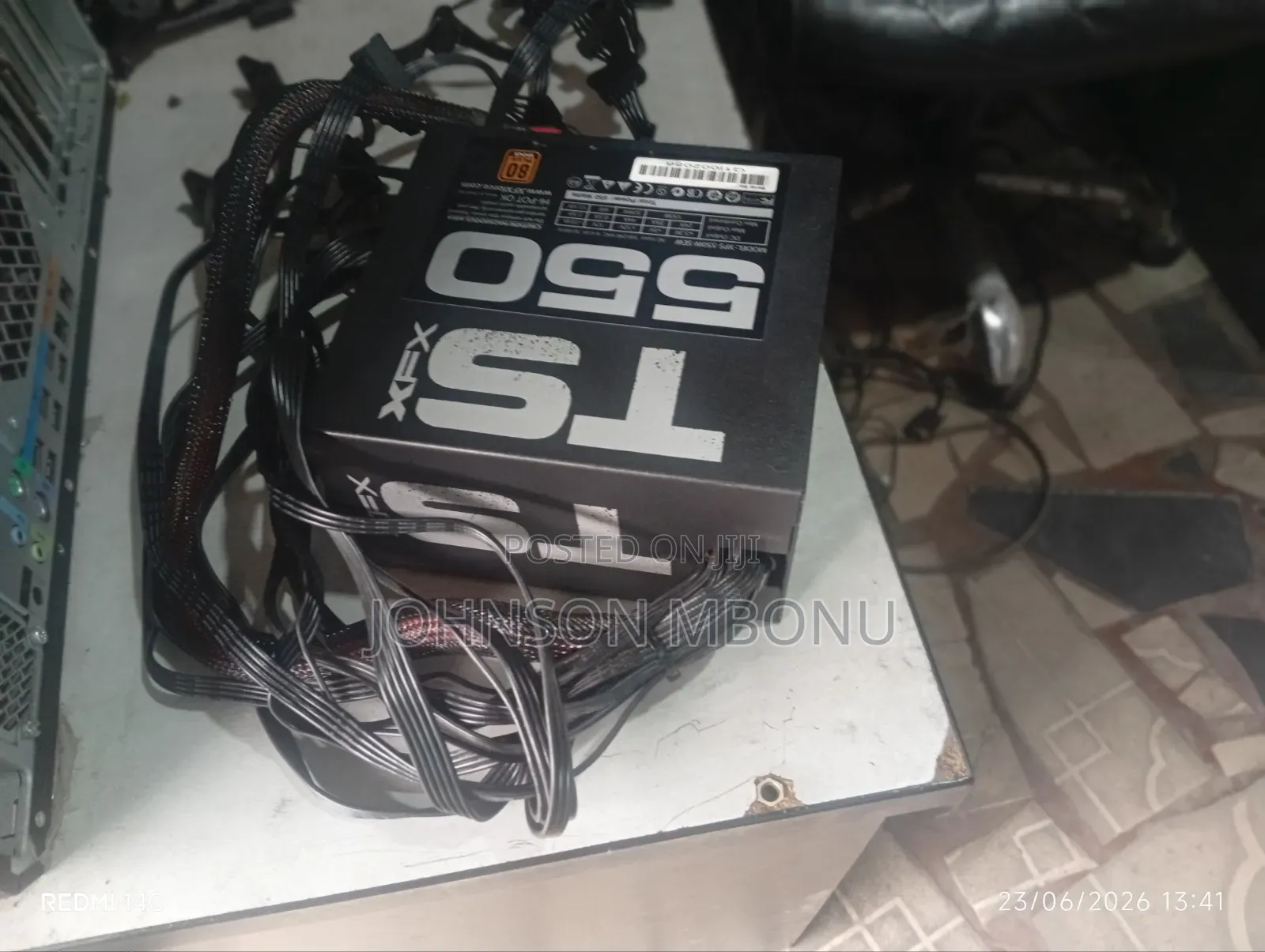 Ts XFX 550wtts Psu Full Atx.