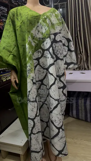 Flowy Adire Boubou