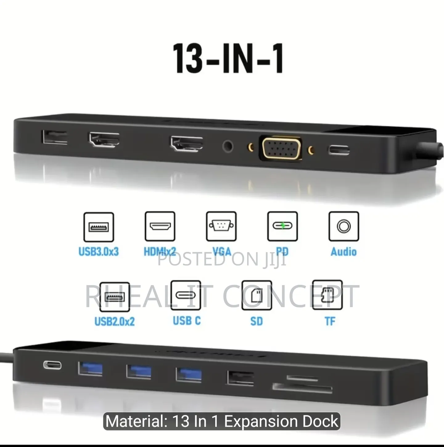 Lemorele 13-in-1 Usb-C Docking Station