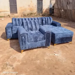 Brand New Luxury L Shaped Section Sofa With Single Seater