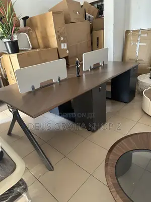 2 Meter American Workstation for 4 Workers