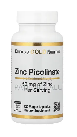 Zinc Picolinate, 50 Mg, 120 Veggie Capsules