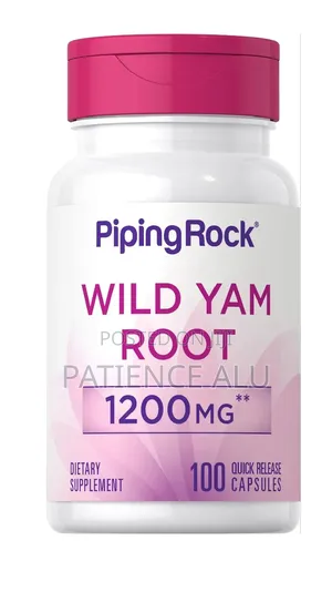 Wild Yam Root, 1200 Mg, 100 Quick Release Capsules