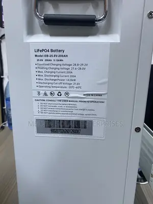5.12kwh 25.6v Sumry Solar Lithium Ion Phosphate Batteries Available