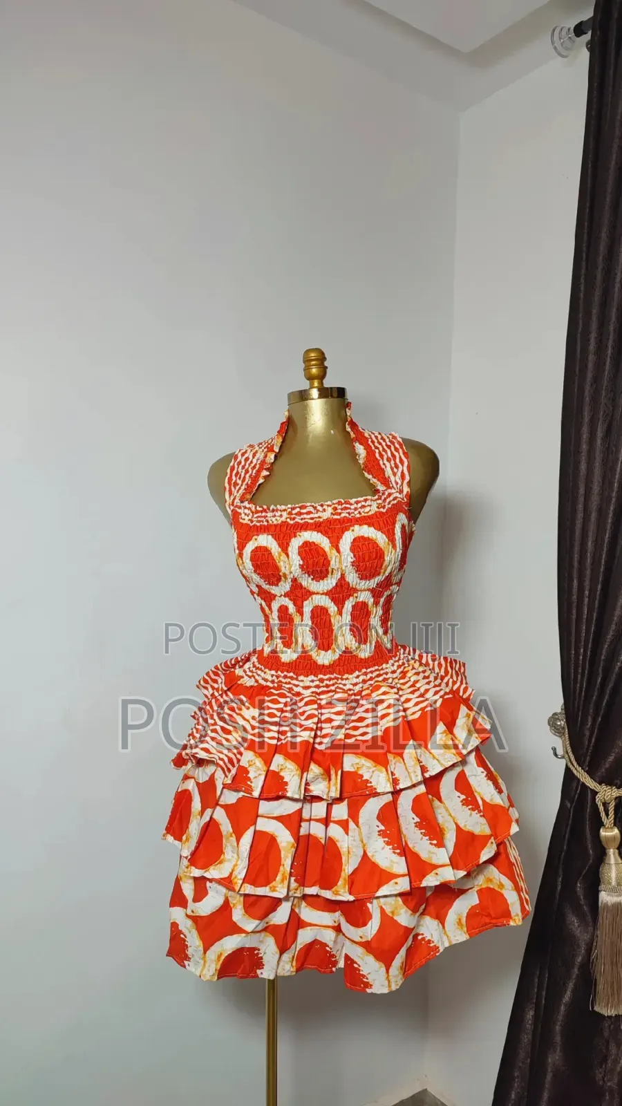 Latest Backless Gown
