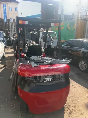 Ce Rated 3ton Electric Forklift 3m Mast Height