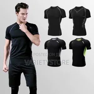 Short Sleeve Sport Fitness T-Shirts