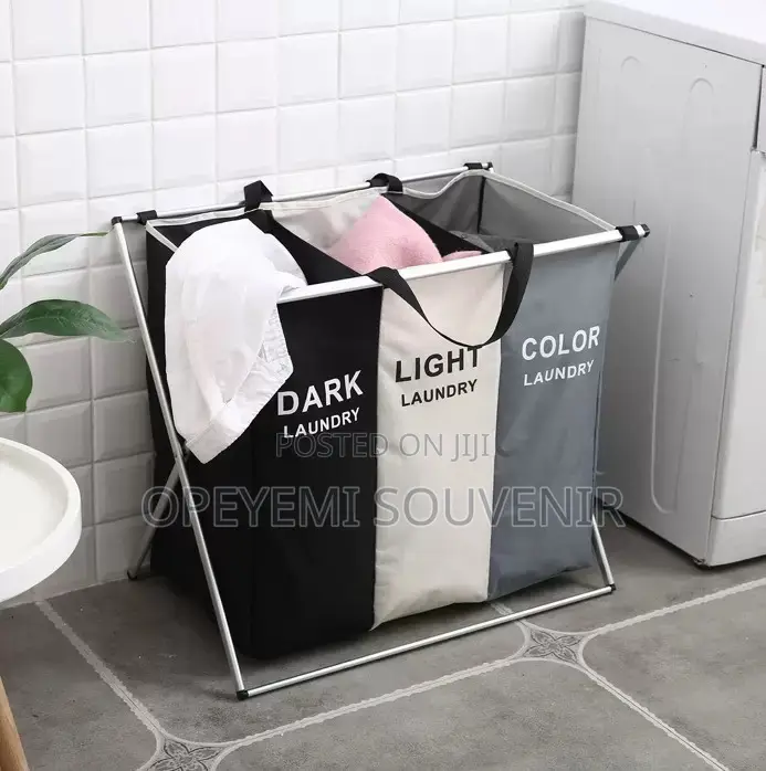 3-Section Foldable Laundry