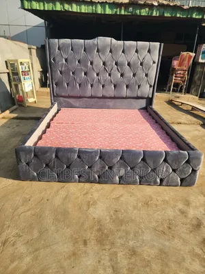 Quality 6by6 Grey Bed Frame
