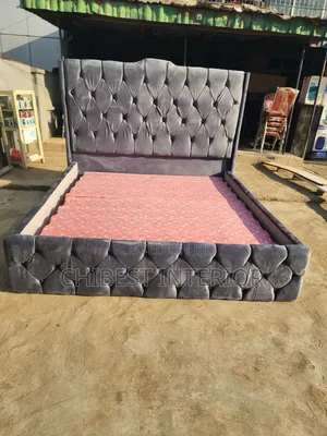Brand New Padded 6by6 Bed Frame