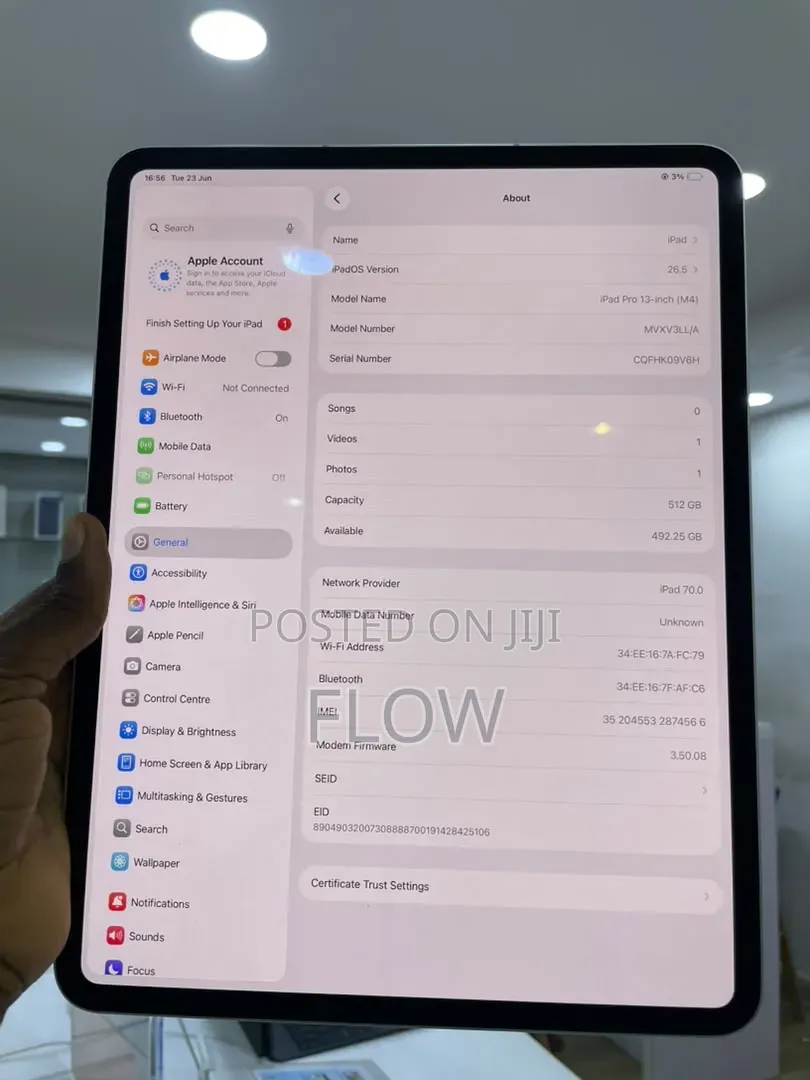 Apple iPad Pro 13 (2025) 512 GB Silver